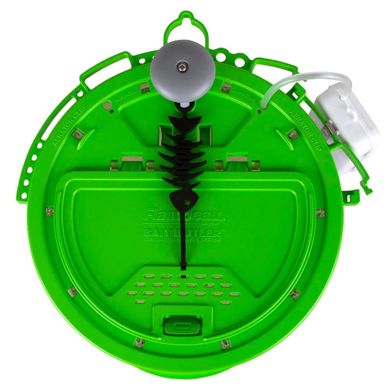 Flambeau Tackle Outdoors 6092BB Bait Butler- Live Bait Retrieval System, Integrated Lid System with Net for Easy Bait Retrieval, Multi - Image 3
